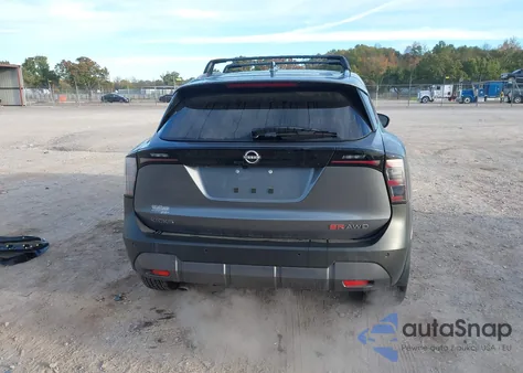 2025 Nissan Kicks Sr Intelligent Awd from USA, damaged, VIN 3N8AP6DD2SL340051